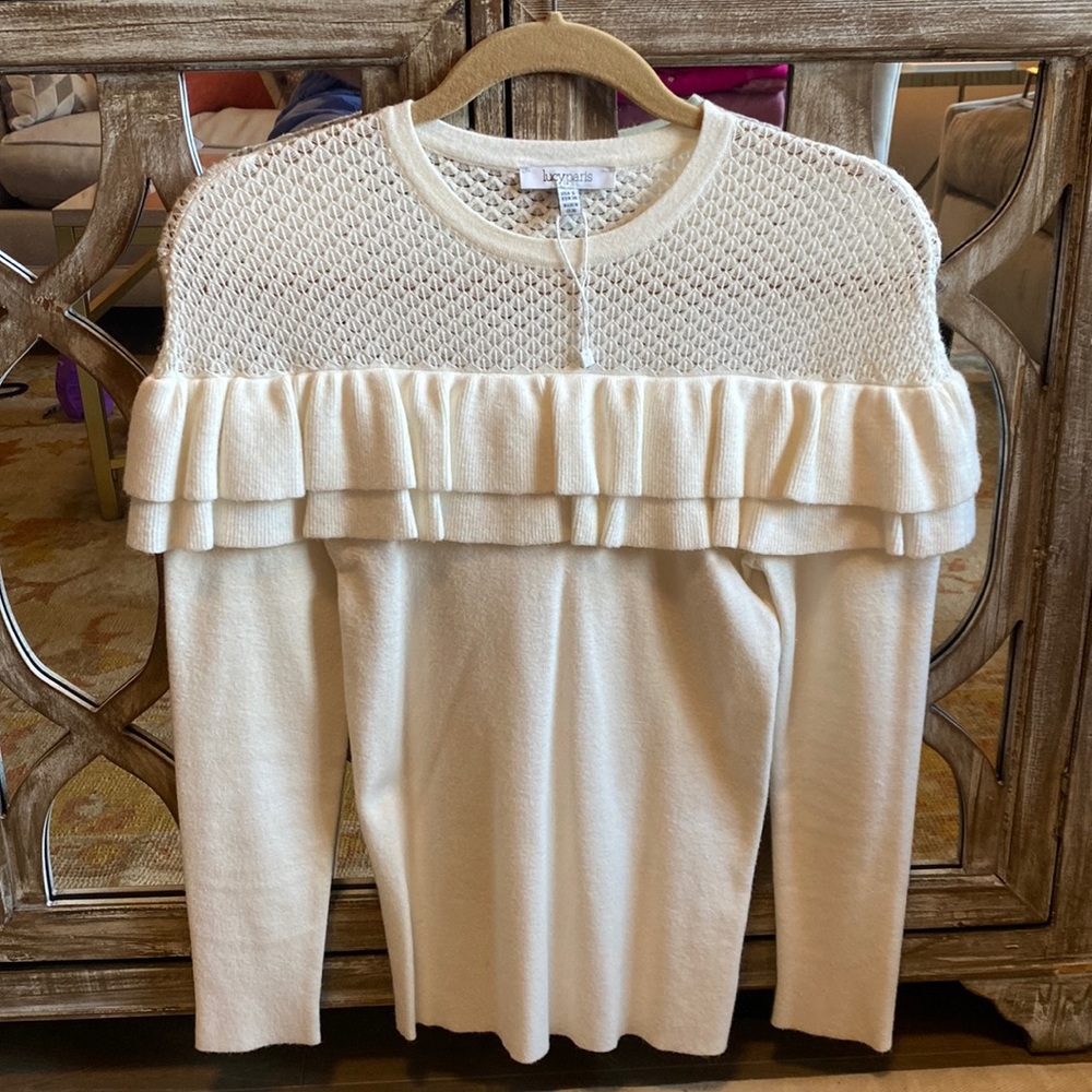 Lucy Paris Cream Sweater